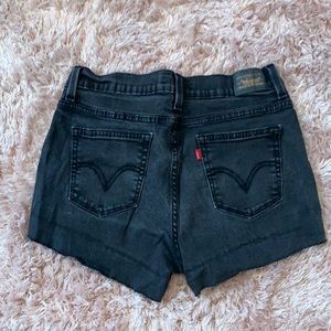 Black vintage Levi Shorts